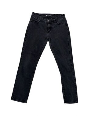 Women’s Levi's 529 Curvy Skinny Leg black wash jeans sz 12 31 x 32